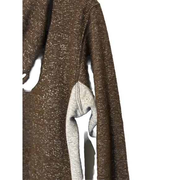 Vissla Hoodie Mens Medium Sweater Sweatshirt Pullover Brown Tan Surfer Organic - Picture 5 of 6